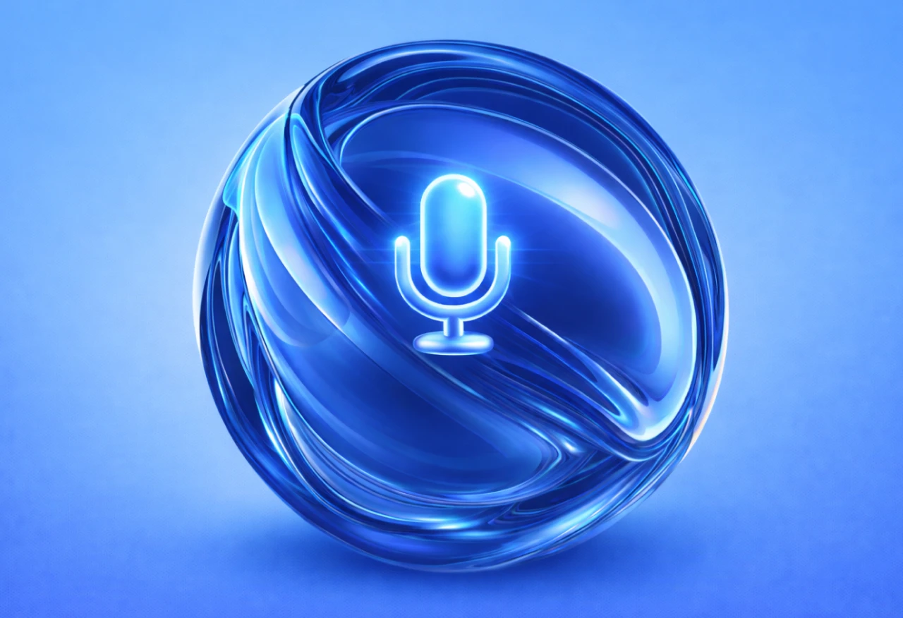 Illustration of AI-powered voice monitoring and secure enterprise outbound communication, featuring caller ID verification and compliant speech patterns by uSpeedo.